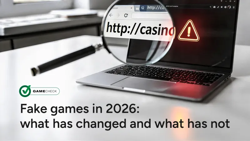 Fake games in 2026: what has changed and what has not